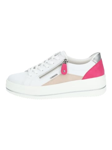 remonte Sneaker in Weiß/Pink