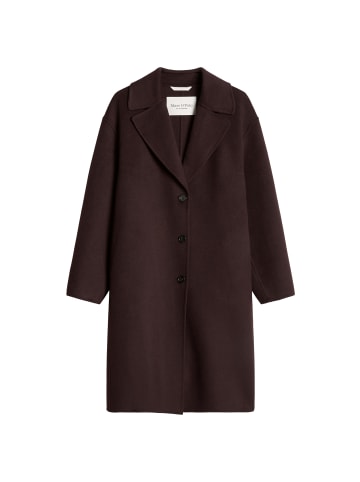 Marc O'Polo Wollmantel relaxed in Black Cherry