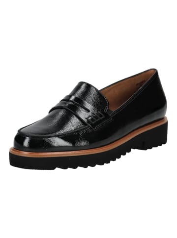 Paul Green Slipper in Schwarz Lack