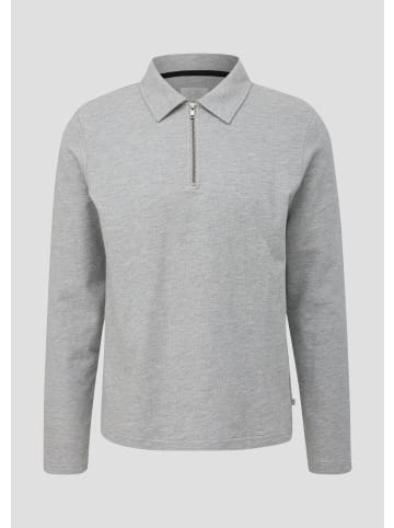QS T-Shirt in 9400_grau meliert