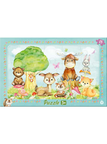 Trötsch Trötsch Rahmenpuzzle Waldfreunde | Kinder Kinderspielzeug Puzzle Rahmenpuzzle...