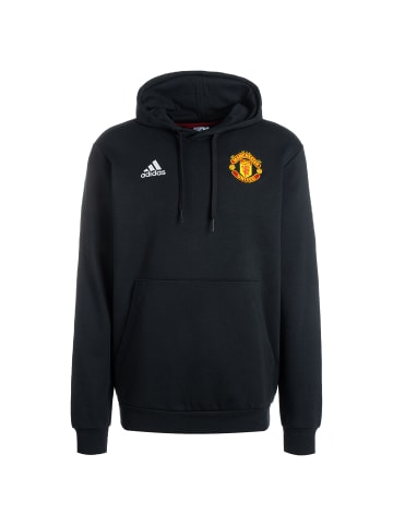 adidas Performance Kapuzenpullover Manchester United DNA in schwarz