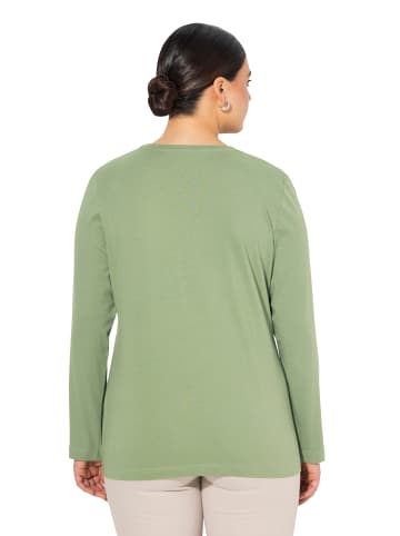 Ulla Popken Shirt in salbeigrün