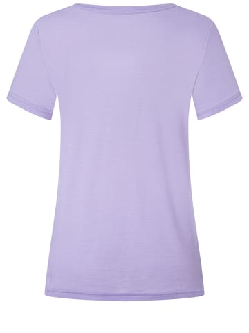 super.natural Merino T-Shirt in lila