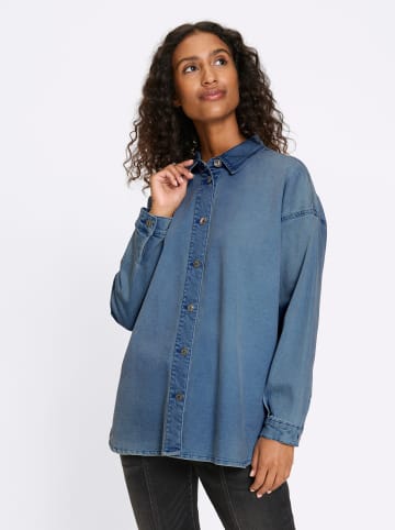 Heine Jeansbluse in blue-bleached