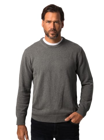 JP1880 Pullover in grau melange