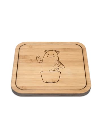 Mr. & Mrs. Panda Untersetzer Kaktus Heilig ohne Spruch in Transparent