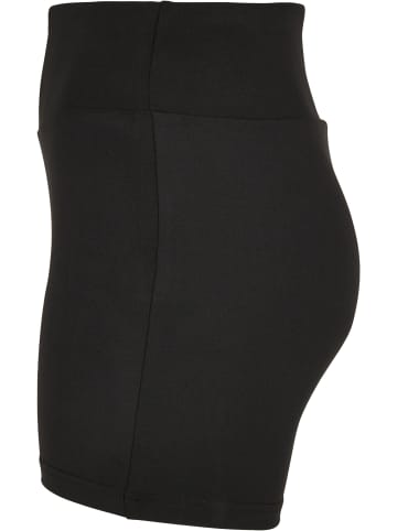 Urban Classics Urban Classics Damen Ladies High Waist Short Cycle Hot Pants in black