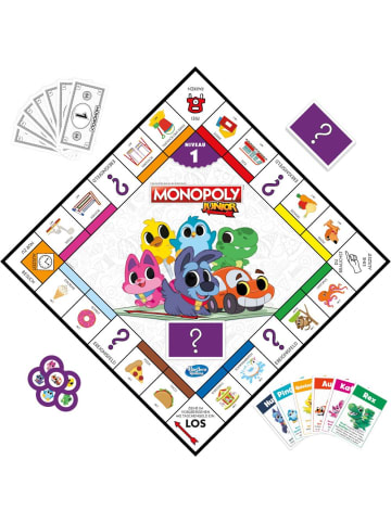 Hasbro Familien Brettspiel Monopoly Junior 2 Games in 1 - ab 4 Jahre