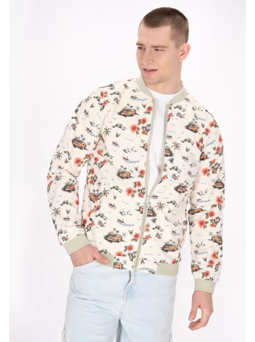MO Men Jacket in offwhite multicolor