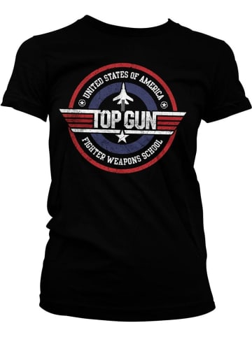 TOP GUN Shirt in Schwarz