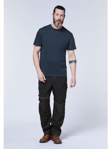 Expand T-Shirt einlaufvorbehandelt in Blau