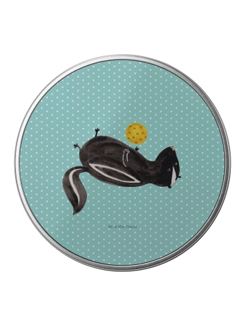 Mr. & Mrs. Panda Aufbewahrungsbox Stinktier Ball ohne Spruch in Türkis Pastell