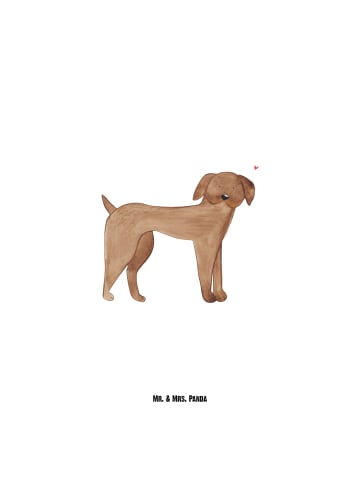 Mr. & Mrs. Panda Thermosflasche Hund Dogge ohne Spruch in Weiß