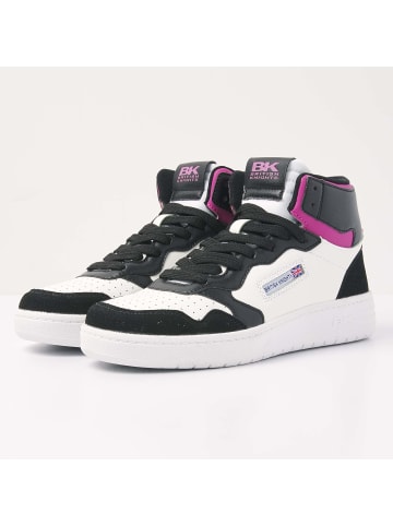 British Knights Sneaker Noors mid in schwarz/weiss/rosa