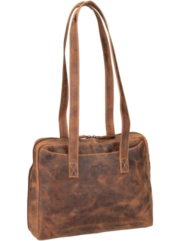 Greenburry Shopper Vintage 1535 in Sattelbraun