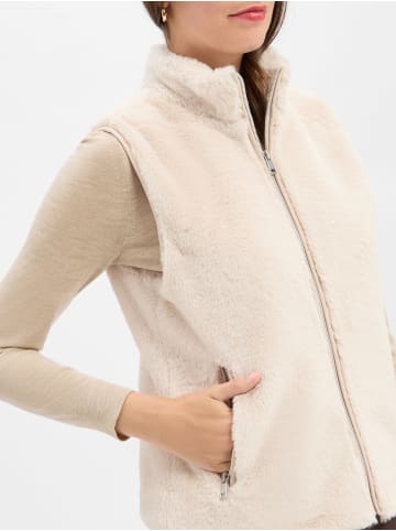 Marie Lund Weste in sand - 0001