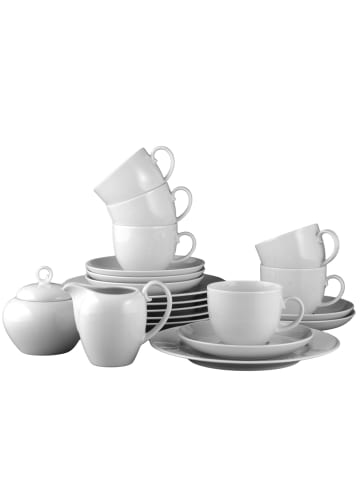 Seltmann Weiden 20-tlg. Kaffeeservice Rondo/Liane in in weiß