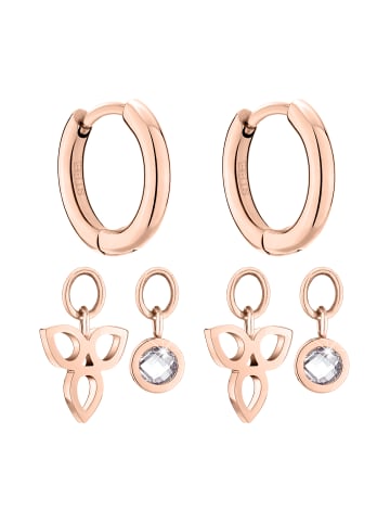 Tamaris Creolen Flower in roségold