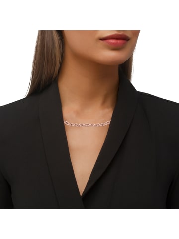 Steel_Art Halskette Damen Caius poliert in rosegoldfarben