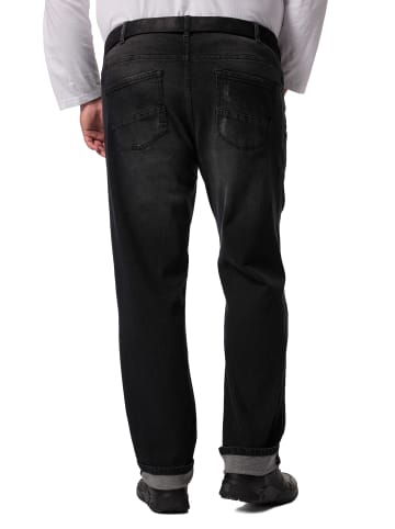 Men Plus Jeanshose in black