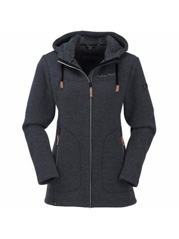 Maul Sport Polar-Strickfleecejacke Wilde Kaiserin in Schwarz