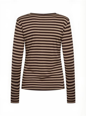 soyaconcept T-Shirt SC-HELLE in 8030C CAMEL COMBI