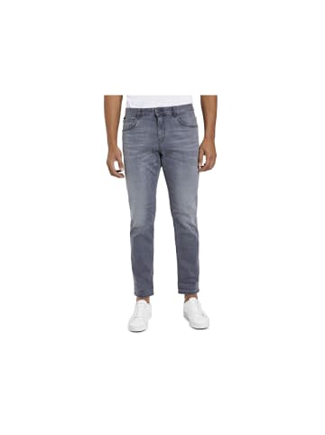 Supremo Straight Leg Jeans in grau