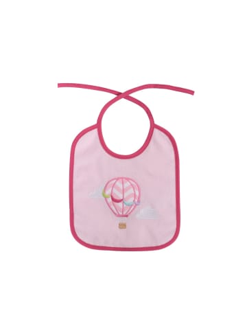 BABY CARE Babylatz-Set 7-teilig einlagig in rosa