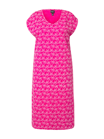 Ulla Popken Jerseykleid in magentapink