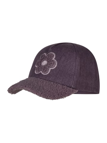 Sterntaler Basecap Blume in dunkle beere