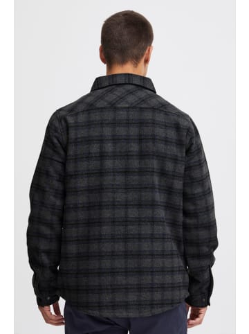 INDICODE Hemdjacke 25326MM Modische karierte Hemdjacke mit Futter in Grau