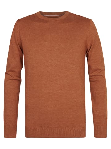 Petrol Industries Feinstrickpullover Steamboat in Orange