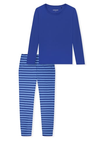 Schiesser Pyjama Casual Essentials in royal