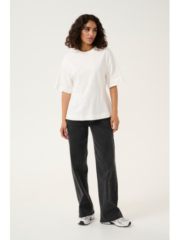 Kaffe T-shirt KAmorina Tight fit in Chalk