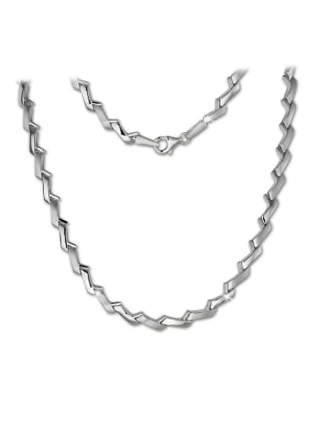 SilberDream 925 Sterling Silber Damen SilberDream Halsketten Zick.Zack  ca. 45,2cm