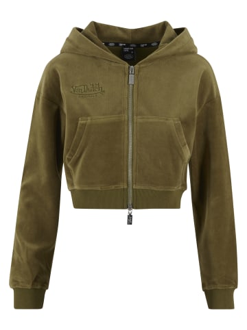 Von Dutch Sweat & Fleece - Hoodies Zipthrough in khaki