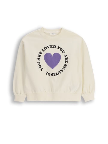 Coccodrillo Oversize-Sweatshirt in ecru
