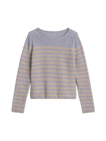 Marc O'Polo Bouclé-Pullover regular in Light Blue