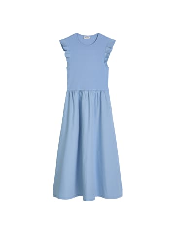 Marc O'Polo DENIM Volant-Jerseykleid flared in Flaxflower Blue