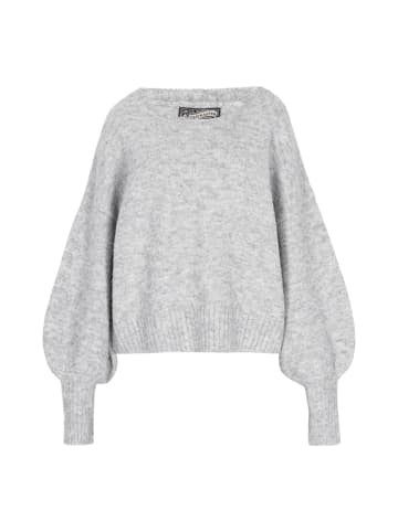 DreiMaster Vintage Women Sweater in grey melange