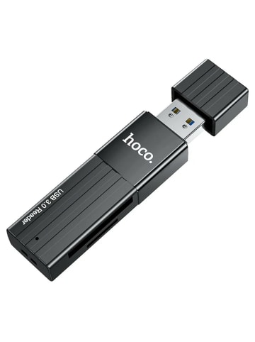 HOCO HOCO 2in1 USB A 3.0 HB20 Speicherkartenleser 2 TB in Schwarz 5 Gbit/s in Schwarz