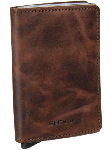 Secrid Geldbörse Slimwallet Vintage in Brown