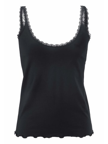 Hessnatur Tanktop in schwarz