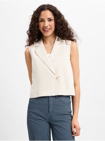 OPUS Weste Wino in beige - 0001