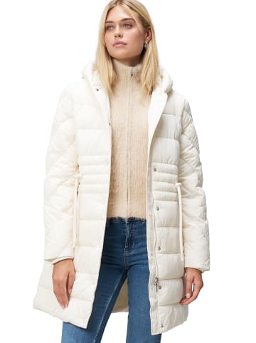 Zero  Steppmantel mit Knopfleiste in Eggnog