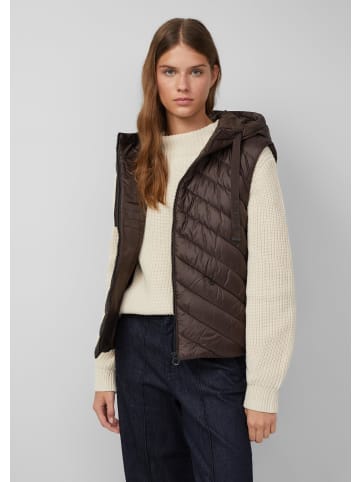 s.Oliver Outdoor-Weste in 8945_dunkelbraun