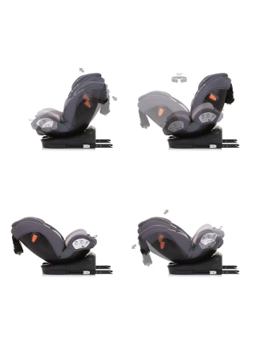 Chipolino Volare Isofix (40-150cm) in grau