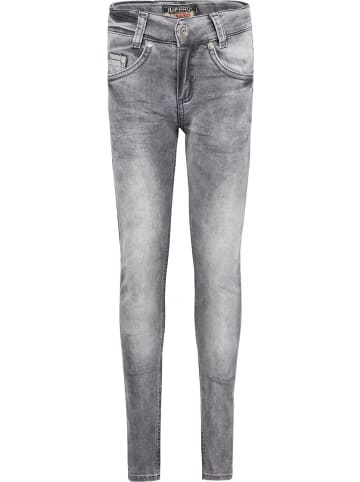 Blue Effect Jeans Hose superslim ultrastretch in grey denim