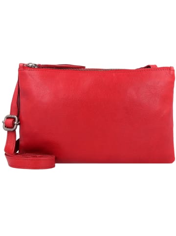 Greenburry Soft Umhängetasche Leder 25 cm in red